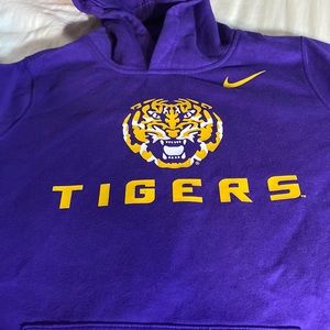 Boys Nike L LSU Tiger Hoodie